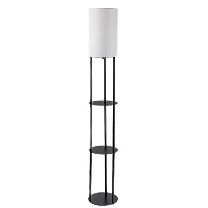 Rabalux - Hyllyllinen lattiavalaisin 1xE27/40W/230V musta