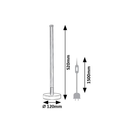 Rabalux - LED-pöytävalaisin LED/8W/230V 3000K