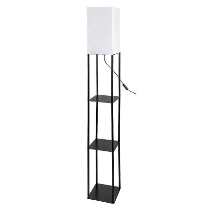 Rabalux - Lattialamppu kanssa shelves 1xE27/40W/230V
