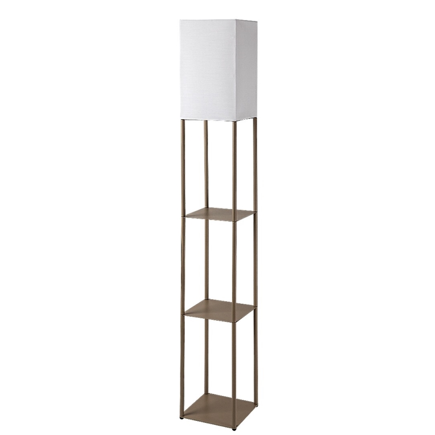 Rabalux - lattiavalaisin hyllyillä 1xE27/40W/230V beige