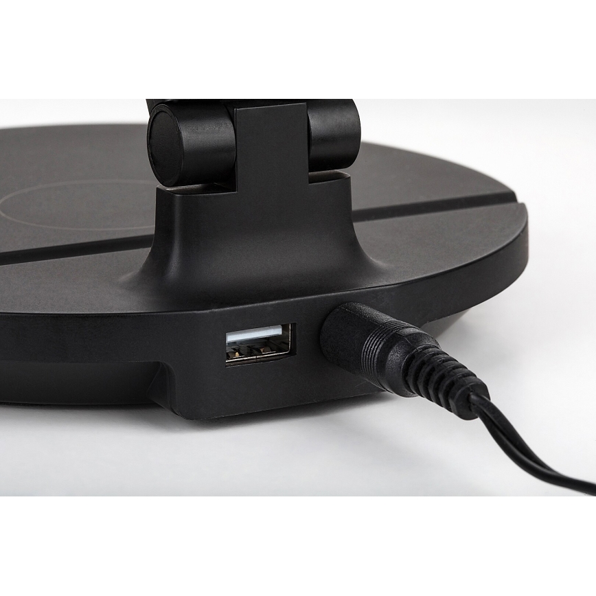 Rabalux - Himmennettävä LED-kosketuspöytävalaisin kanssa näyttö LED/9W/230V 3000/4000/6500K