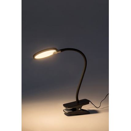 Rabalux - Himmennettävä LED-pöytävalaisin klipsillä LED/7W/230V 3000K