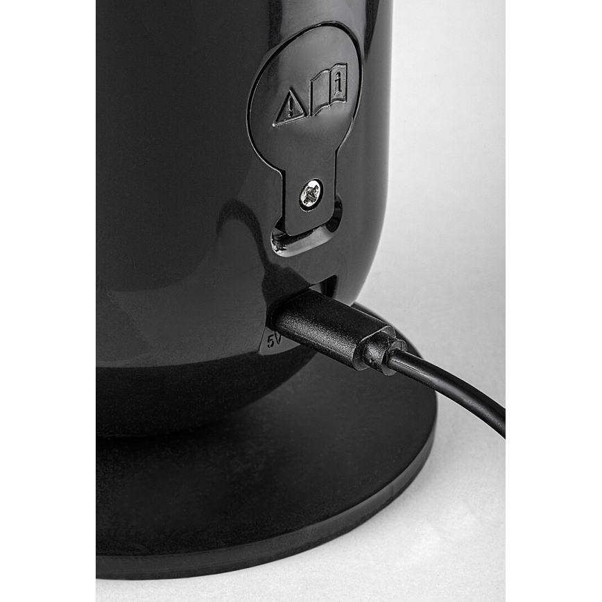 Rabalux - LED RGB Himmennettävä pöytävalaisin LED/5W/230V musta