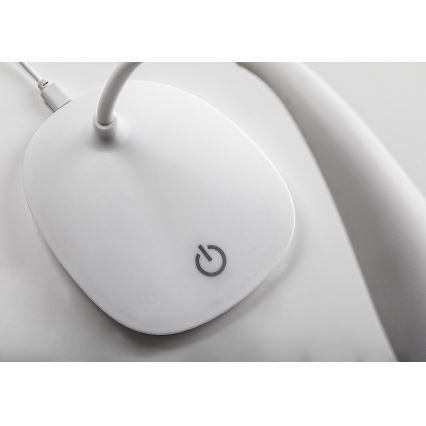 Rabalux - himmennettävä joustava LED-pöytälamppu LED/2W/5V valkoinen