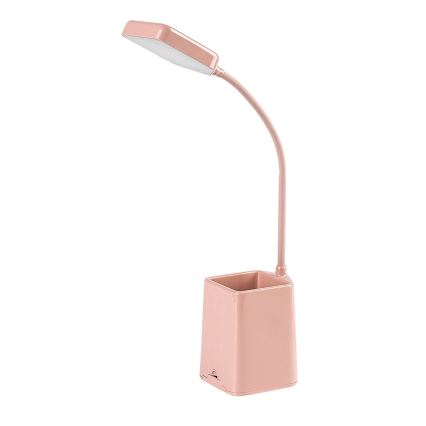 Rabalux - Himmennettävä LED-pöytävalaisin LED/6W/230V 5000K vaaleanpunainen