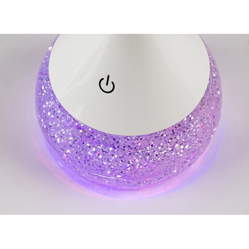 Rabalux - LED RGB Himmennettävä pöytävalaisin LED/4W/230V valkoinen