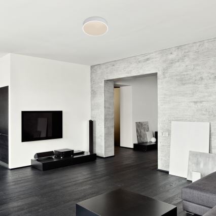 Rabalux - LED-kattovalaisin sensorilla LED/19W/230V IP44 4000K halkaisija 28,5 cm valkoinen