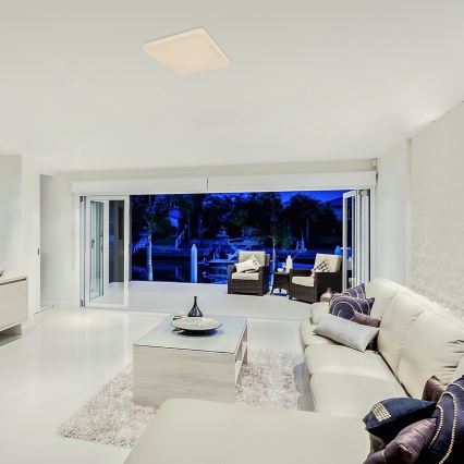 Rabalux - LED-kattovalaisin liiketunnistimella LED/20W/230V 4000K 32x32 cm