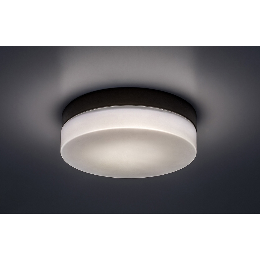 Rabalux - LED-kattovalaisin kylpyhuoneeseen LED/18W/230V IP44 4000K halkaisija 28 cm musta