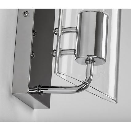 Rabalux - Kylpyhuoneen seinävalaisin 1xE14/12W/230V IP44 kiiltävä kromi