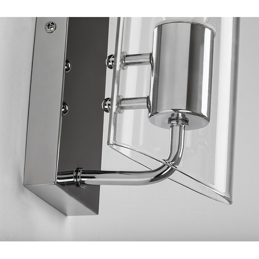 Rabalux - Kylpyhuoneen seinävalaisin 1xE14/12W/230V IP44 kiiltävä kromi