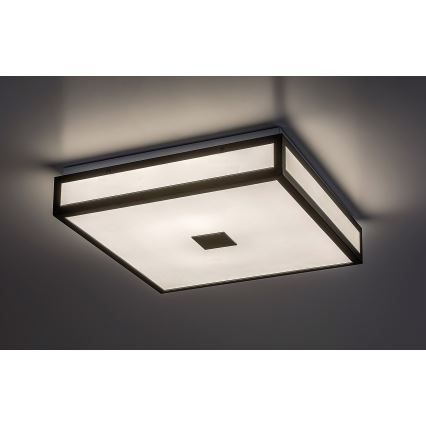 Rabalux - Kylpyhuoneen LED-kattovalaisin LED/18W/230V IP44 musta 30x30 cm