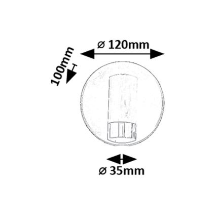 Rabalux - LED-seinävalaisin LED/3W/230V 4000K