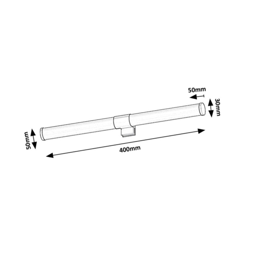 Rabalux - LED-peilivalaisin kylpyhuoneeseen LED/6W/230V IP44 40 cm