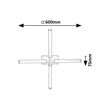 Rabalux - LED-seinävalaisin kylpyhuoneeseen LED/16W/230V 4000K IP44