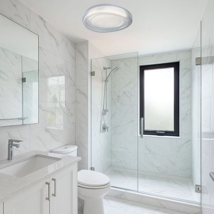 Rabalux - LED-kattovalaisin kylpyhuoneeseen LED/24W/230V IP44 4000K halkaisija 38 cm