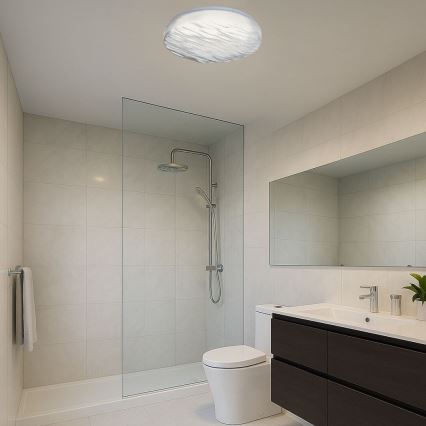 Rabalux - LED-kylpyhuoneen kattovalaisin, LED/24W/230V, IP44, 4000 K, Ø 38 cm