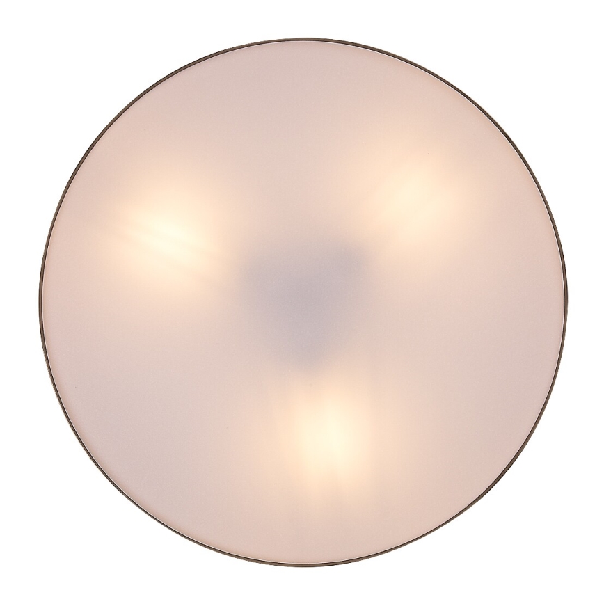 Rabalux - Ulkokattoon asennettava valaisin 3xE27/9W/230V Ø 39 cm IP43 beige