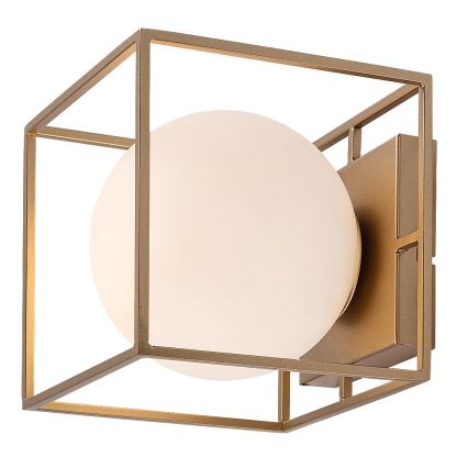 Rabalux - Ulkoseinävalaisin 1xE14/15W/230V IP44 kultainen