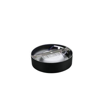 Rabalux - LED-kattovalaisin kylpyhuoneeseen LED/7W/230V, halkaisija 12 cm, IP44, musta