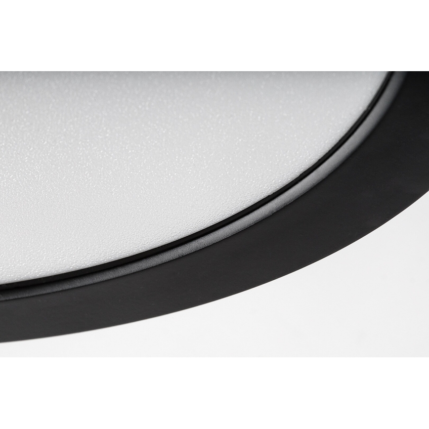 Rabalux - LED-kylpyhuoneen kattovalaisin LED/24W/230V halkaisija 22 cm IP44 musta