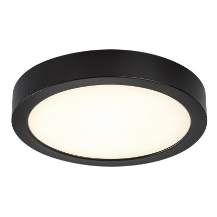 Rabalux - LED-kylpyhuoneen kattovalaisin LED/24W/230V halkaisija 22 cm IP44 musta