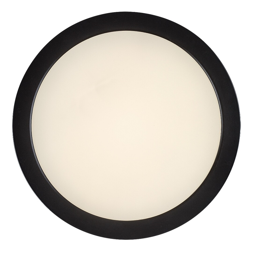 Rabalux - LED-kylpyhuoneen kattovalaisin LED/24W/230V halkaisija 22 cm IP44 musta