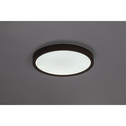 Rabalux - LED-kattovalaisin kylpyhuoneeseen LED/18W/230V 3000/4000/6000K halkaisija 29 cm IP44 ruskea