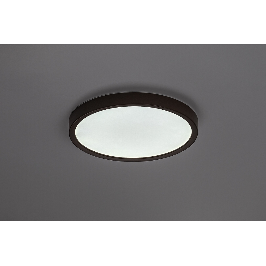 Rabalux - LED-kattovalaisin kylpyhuoneeseen LED/18W/230V 3000/4000/6000K halkaisija 29 cm IP44 ruskea