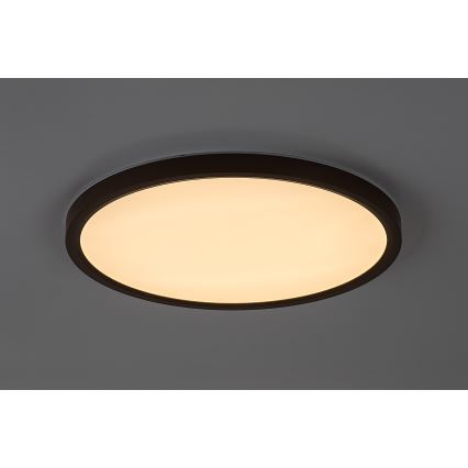 Rabalux - LED-kylpyhuoneen kattovalaisin LED/24W/230V 3000/4000/6000K halkaisija 40 cm IP44 ruskea
