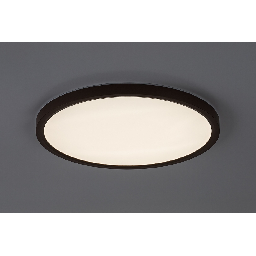 Rabalux - LED-kylpyhuoneen kattovalaisin LED/24W/230V 3000/4000/6000K halkaisija 40 cm IP44 ruskea