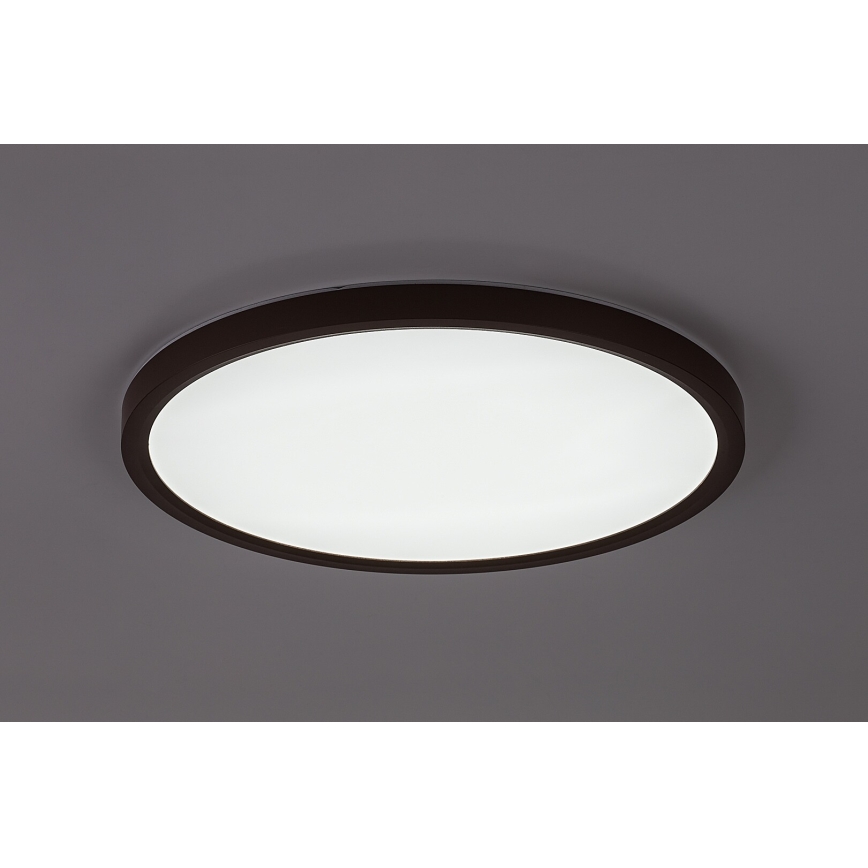 Rabalux - LED-kylpyhuoneen kattovalaisin LED/24W/230V 3000/4000/6000K halkaisija 40 cm IP44 ruskea
