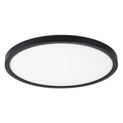 Rabalux - LED-kylpyhuoneen kattovalaisin LED/24W/230V 3000/4000/6000K halkaisija 40 cm IP44 musta
