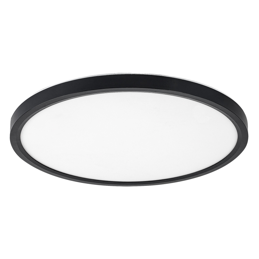 Rabalux - LED-kylpyhuoneen kattovalaisin LED/24W/230V 3000/4000/6000K halkaisija 40 cm IP44 musta