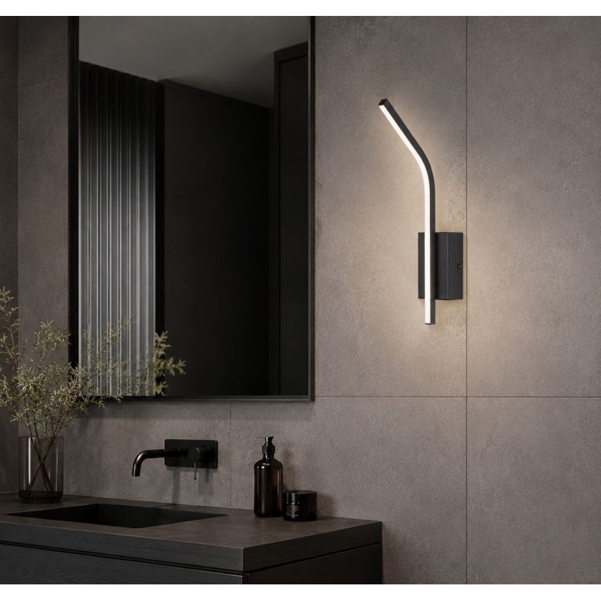 Rabalux - LED kylpyhuoneen seinävalaisin LED/10W/230V 4000K IP44 musta