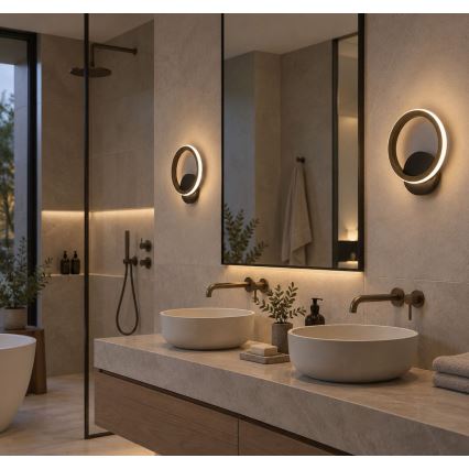 Rabalux - LED-kylpyhuoneen seinävalaisin LED/8W/230V IP44 kultainen