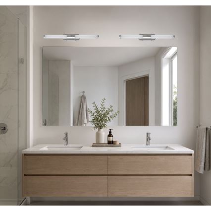 Rabalux - LED Kylpyhuoneen peilivalaisin LED/6W/230V IP44 40 cm kiiltävä kromi