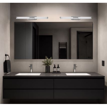 Rabalux - LED Kylpyhuoneen peilivalaisin LED/6W/230V IP44 40 cm kiiltävä kromi