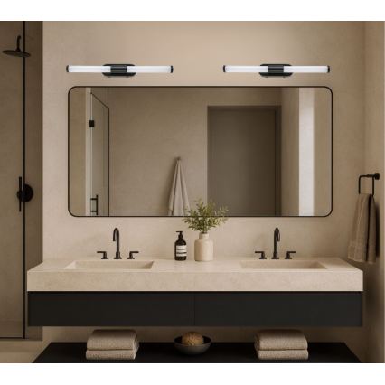 Rabalux - LED Kylpyhuoneen peilivalaisin LED/6W/230V IP44 40 cm musta