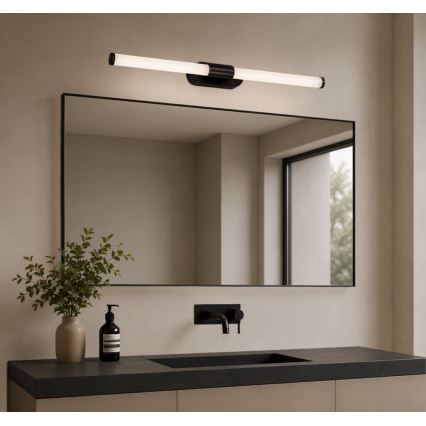 Rabalux - LED-peilivalaisin kylpyhuoneeseen LED/8W/230V IP44 60 cm musta