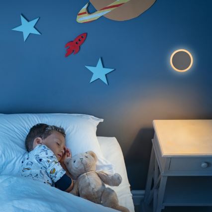 Rabalux - LED Pistorasia yövalo hämärätunnistimella LED/0,3W/230V 3000K