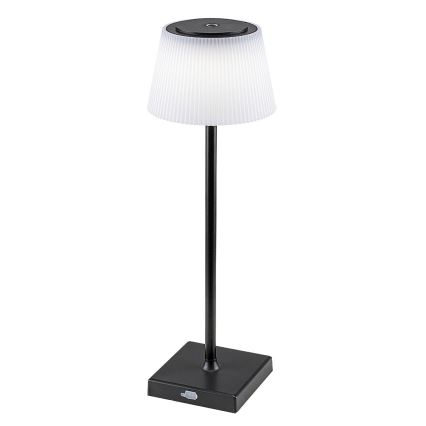 Rabalux - LED himmennettävä ladattava pöytävalaisin LED/4W/3,7V 1800 mAh 3000-5000K IP44 musta