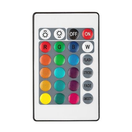 Rabalux - LED RGB himmennettävä pöytävalaisin LED/3W/5V musta + kaukosäädin