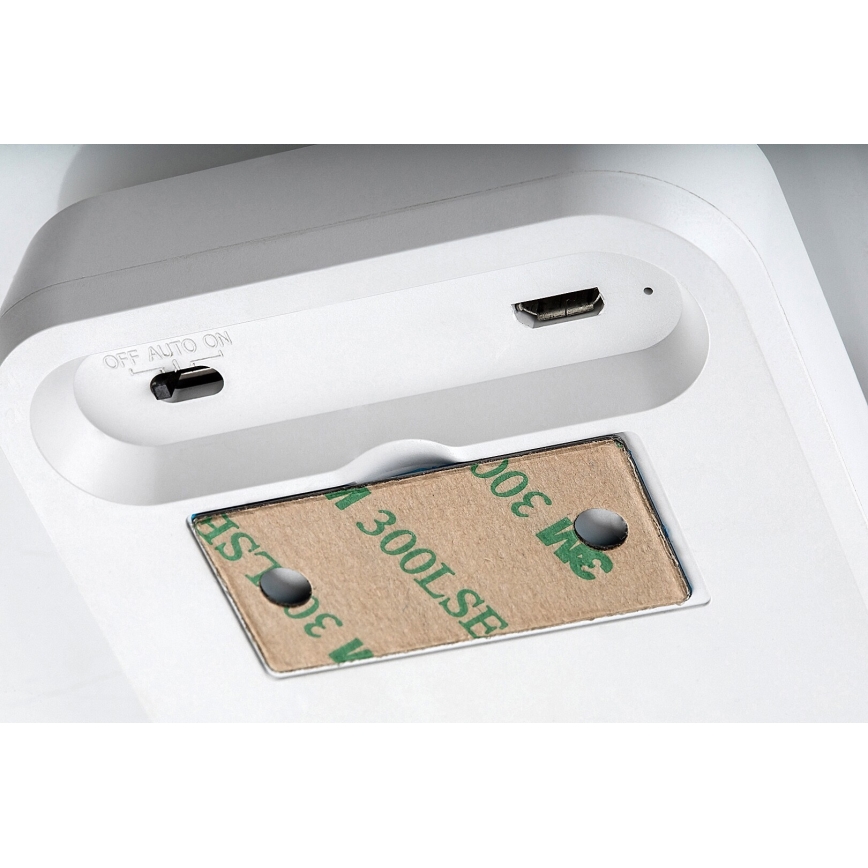 Rabalux - LED Night rechargeable kevyt anturilla LED/0,15W/3,7V 3000K 300 mAh