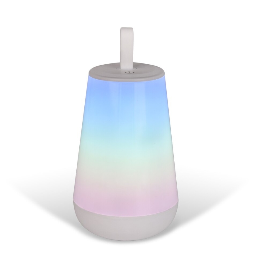 Rabalux - LED RGB Himmennettävä ja ladattava pöytälamppu LED/2W/5V 3000K 1800 mAh