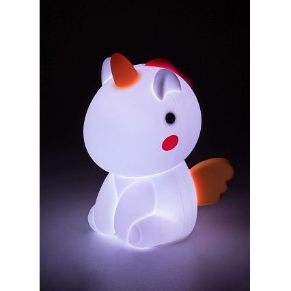 Rabalux - LED RGB Himmennettävä kosketus ladattava lasten pieni lamppu LED/0,45W/5V