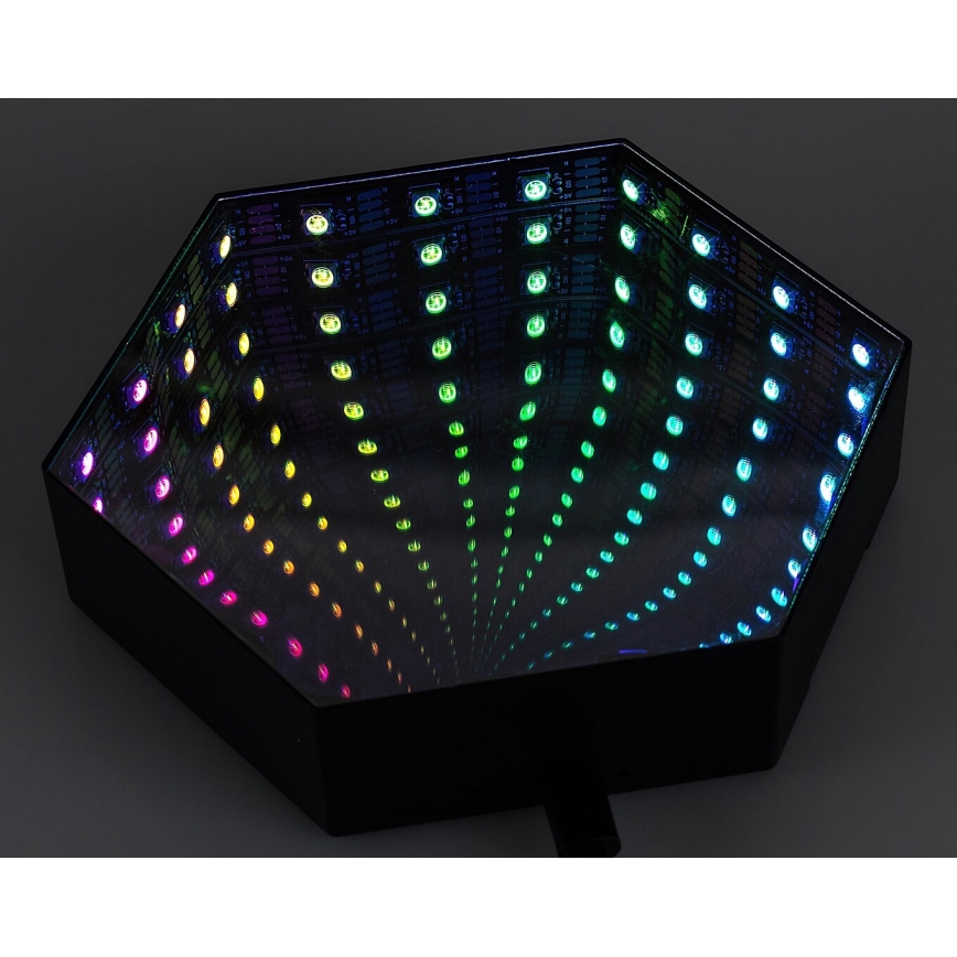 Rabalux - LED RGB himmennettävä pöytävalaisin LED/1W/5V/3xAA + kaukosäädin