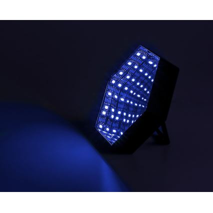 Rabalux - LED RGB himmennettävä pöytävalaisin LED/1W/5V/3xAA + kaukosäädin