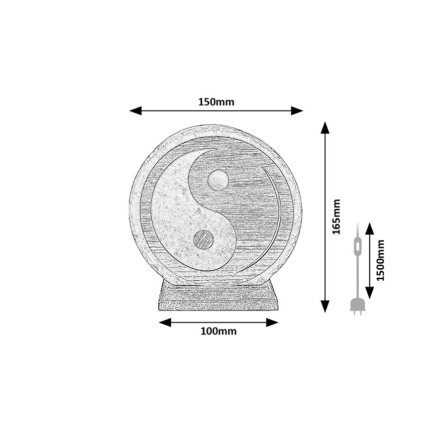 Rabalux - Suolalamppu 1xE14/15W/230V