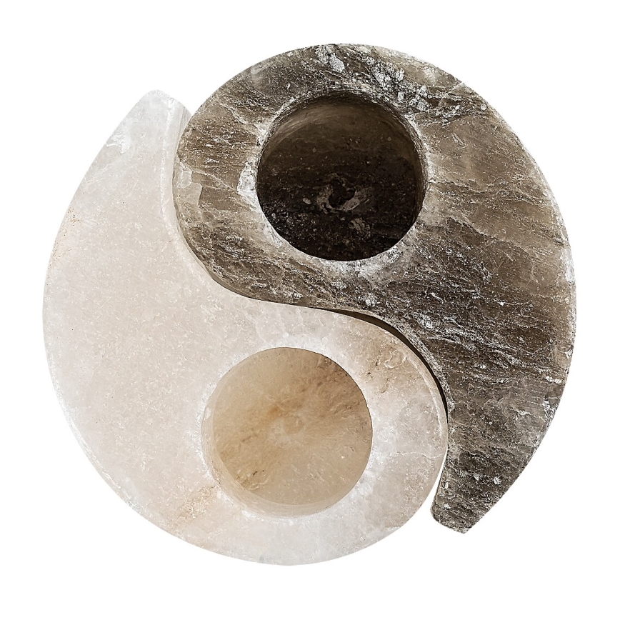 Rabalux - suolalamppu - kynttilänjalka harmaa/valkoinen